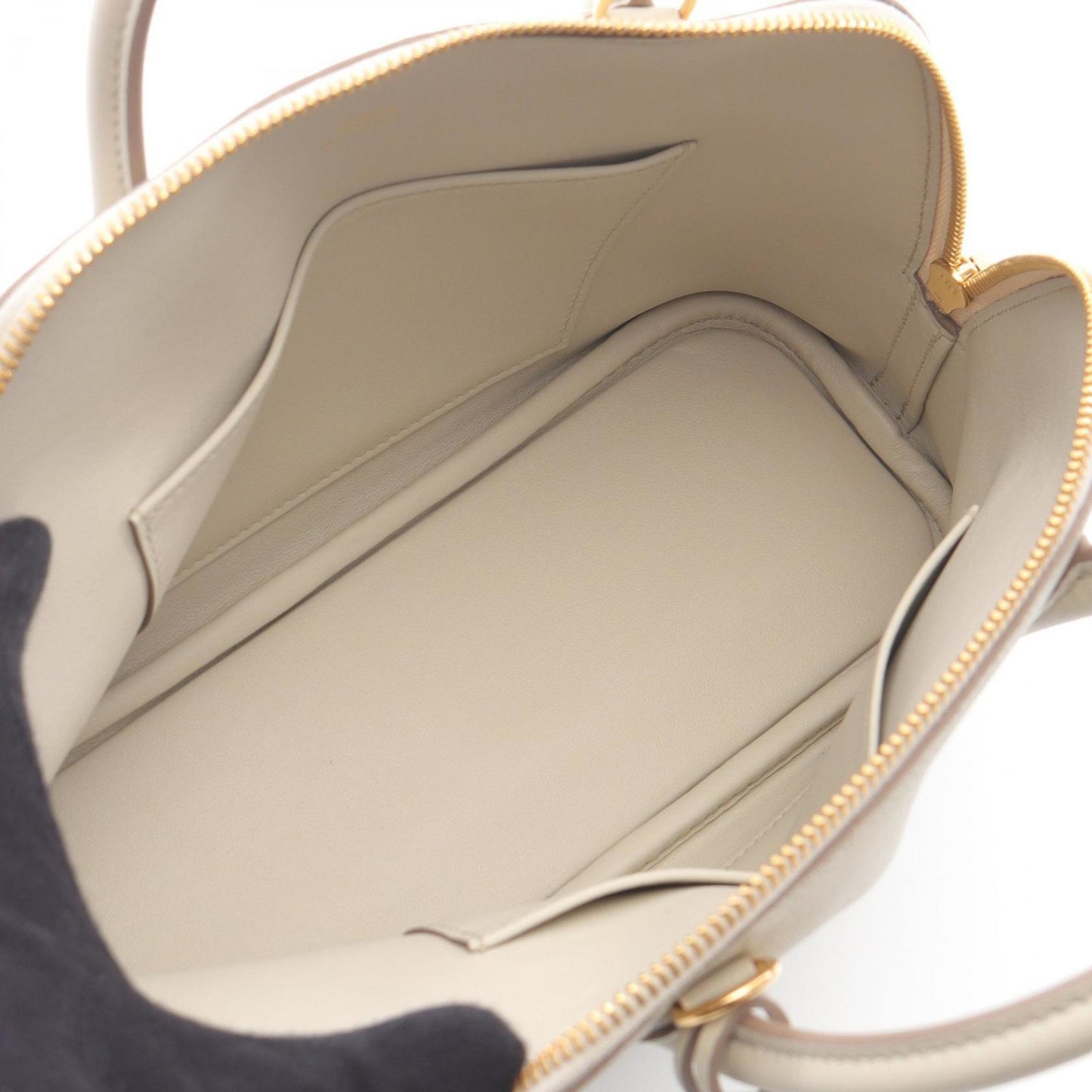 Hermes Bolide Ivory Handbag ( )
