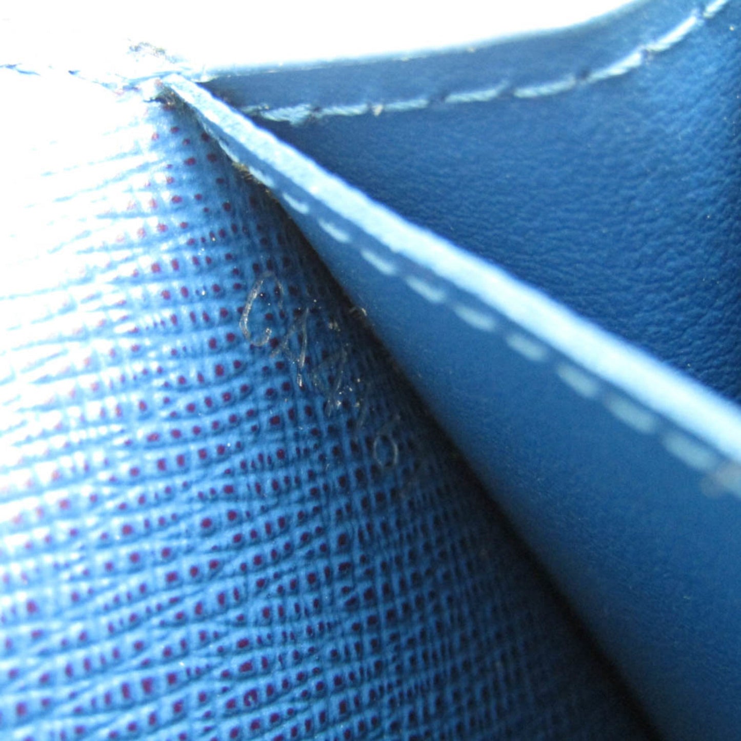 LOUIS VUITTON Epi Brazza Wallet M60616 Men's Epi Leather Long Wallet [bi-fold] Bleu Celeste