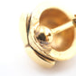 CHANEL 209 Coco Mark Earrings Gold Women's
