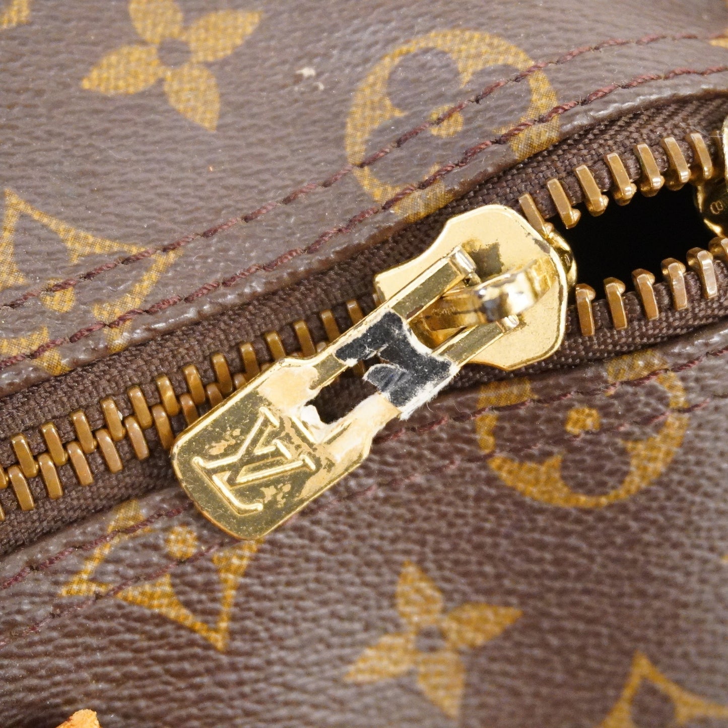 LOUIS VUITTONAuth  Monogram Keepol 50 M41426 Boston Bag