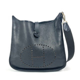 Hermes Black Taurillon Clemence Leather Shoulder Bag ( )