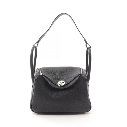 Hermes Black Taurillon Clemence Leather Shoulder Bag ( )