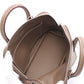 Hermes Bolide Brown Etoupe Gray Leather Handbag ( )