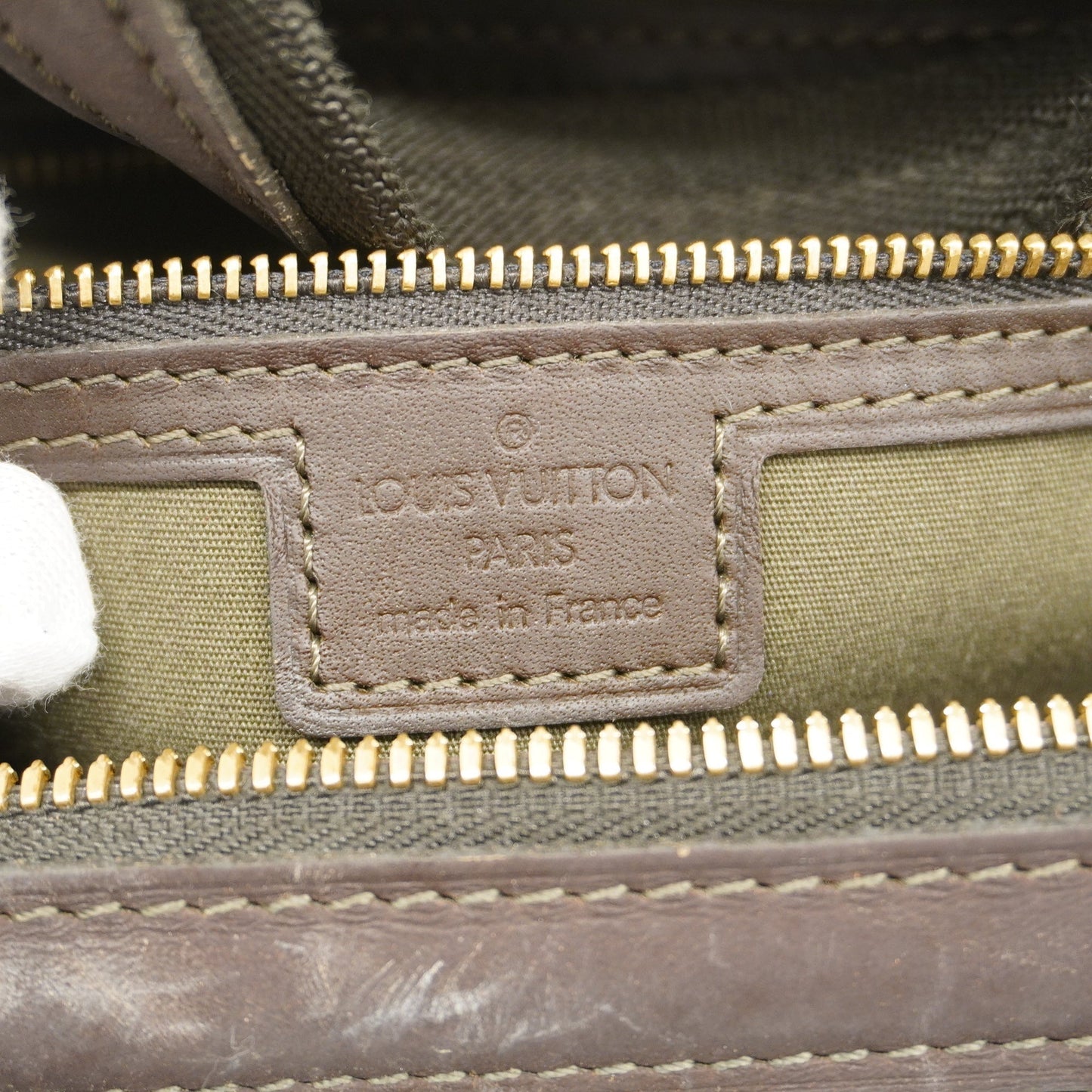 LOUIS VUITTONAuth  Monogram Mini Josephine PM M92415 Women's Handbag TST Khaki