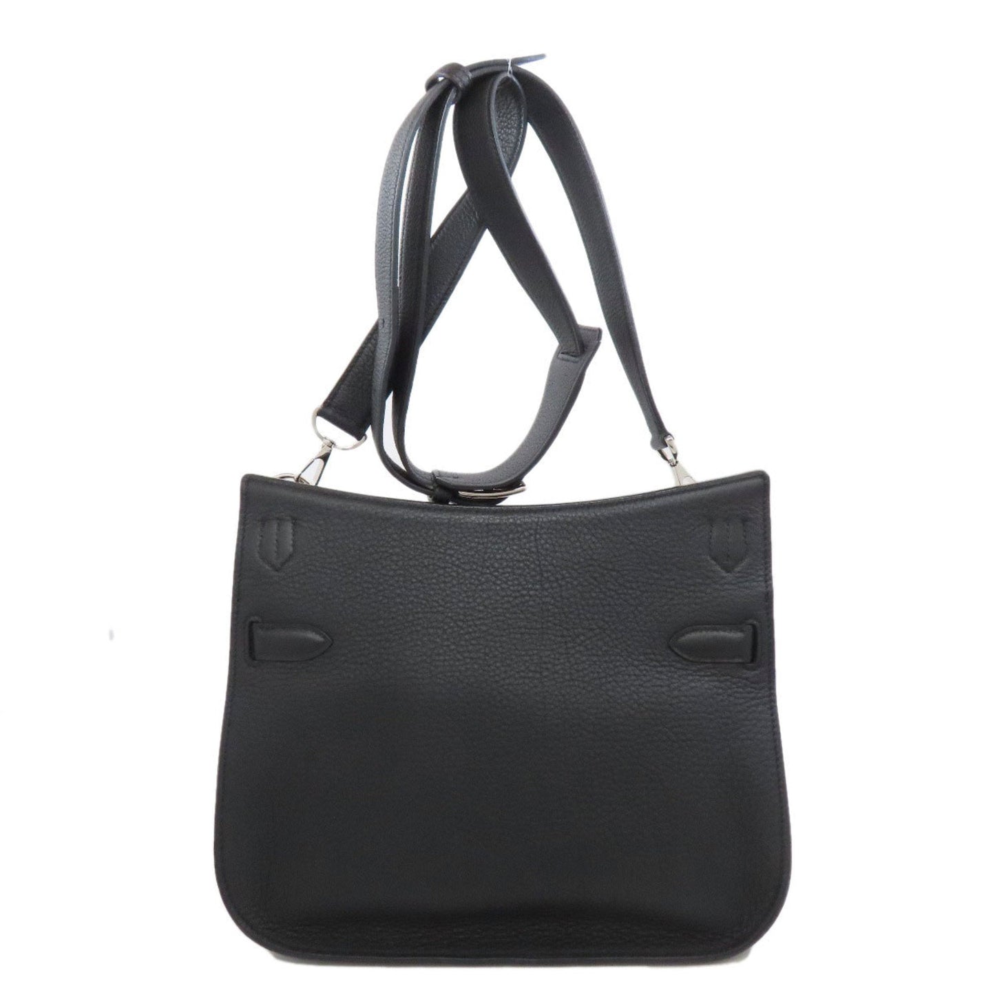 Hermes Black Taurillon Clemence Leather Shoulder Bag ( )