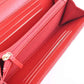 Chanel 2.55 leather - matelasse chain shoulder bag red