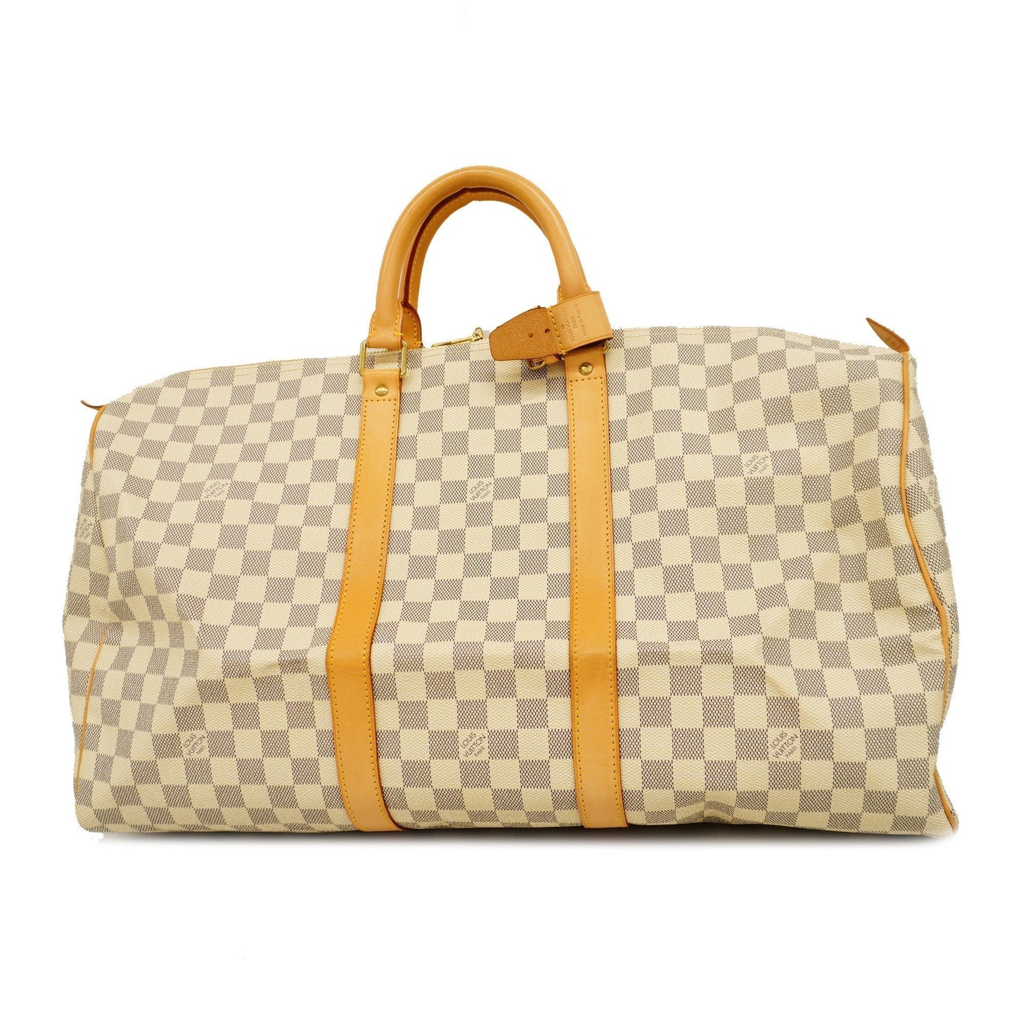 LOUIS VUITTONAuth  Damier Azur Keepall 50 N41430 Boston Bag