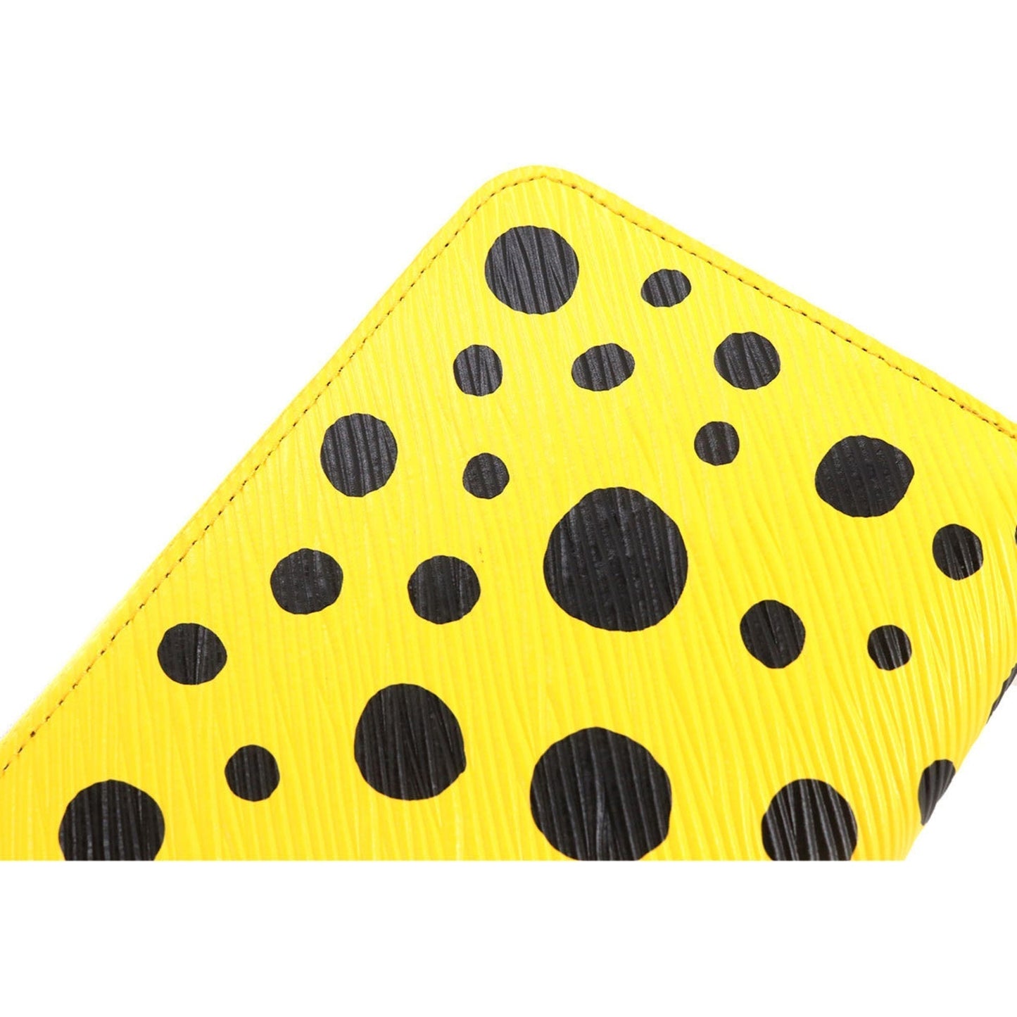 LOUIS VUITTON Epi Infinity Dot LVxYK Zippy Wallet Round Zipper Long Leather Jaune M81960 RFID