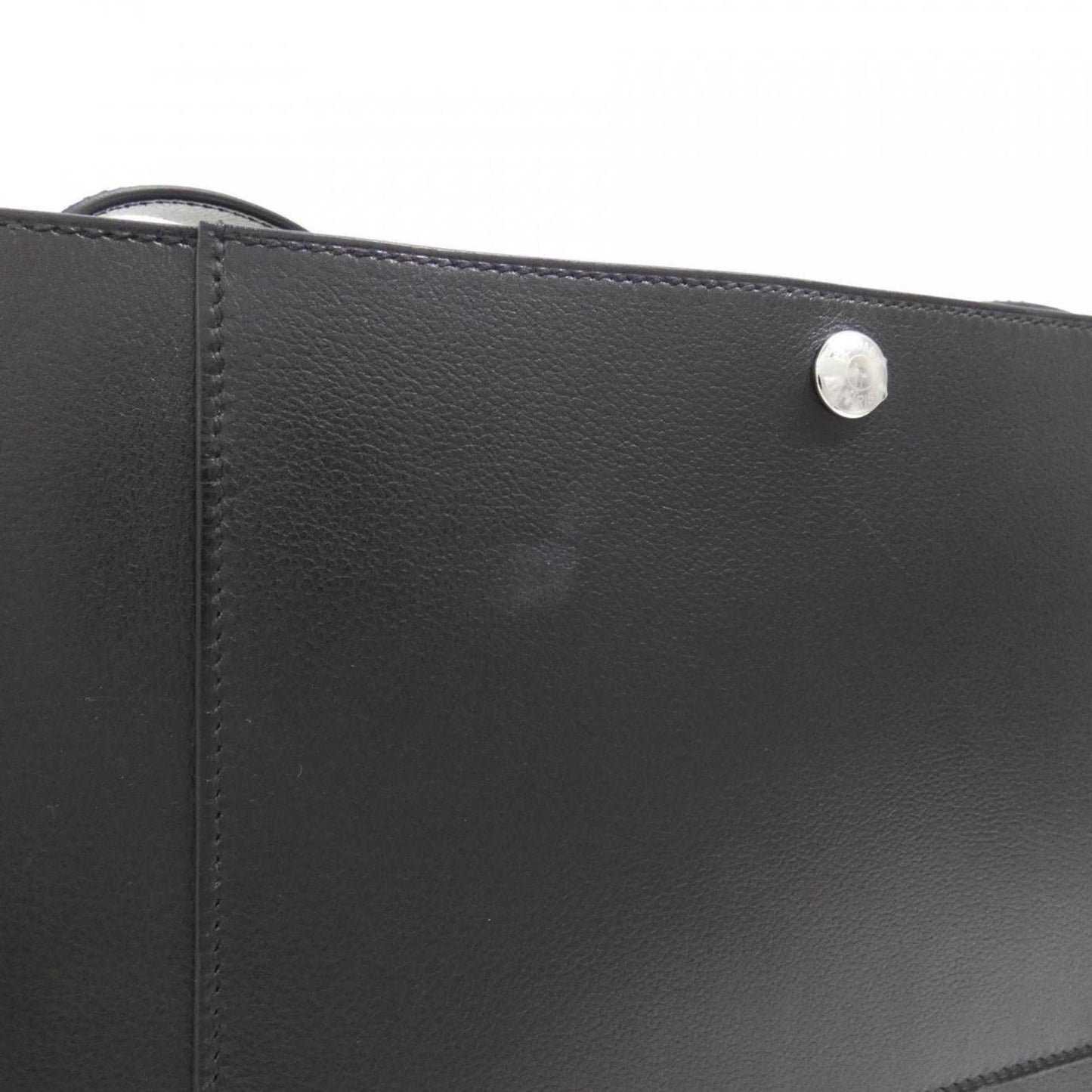 Hermes Black Evergrain Leather Shoulder Bag ( )