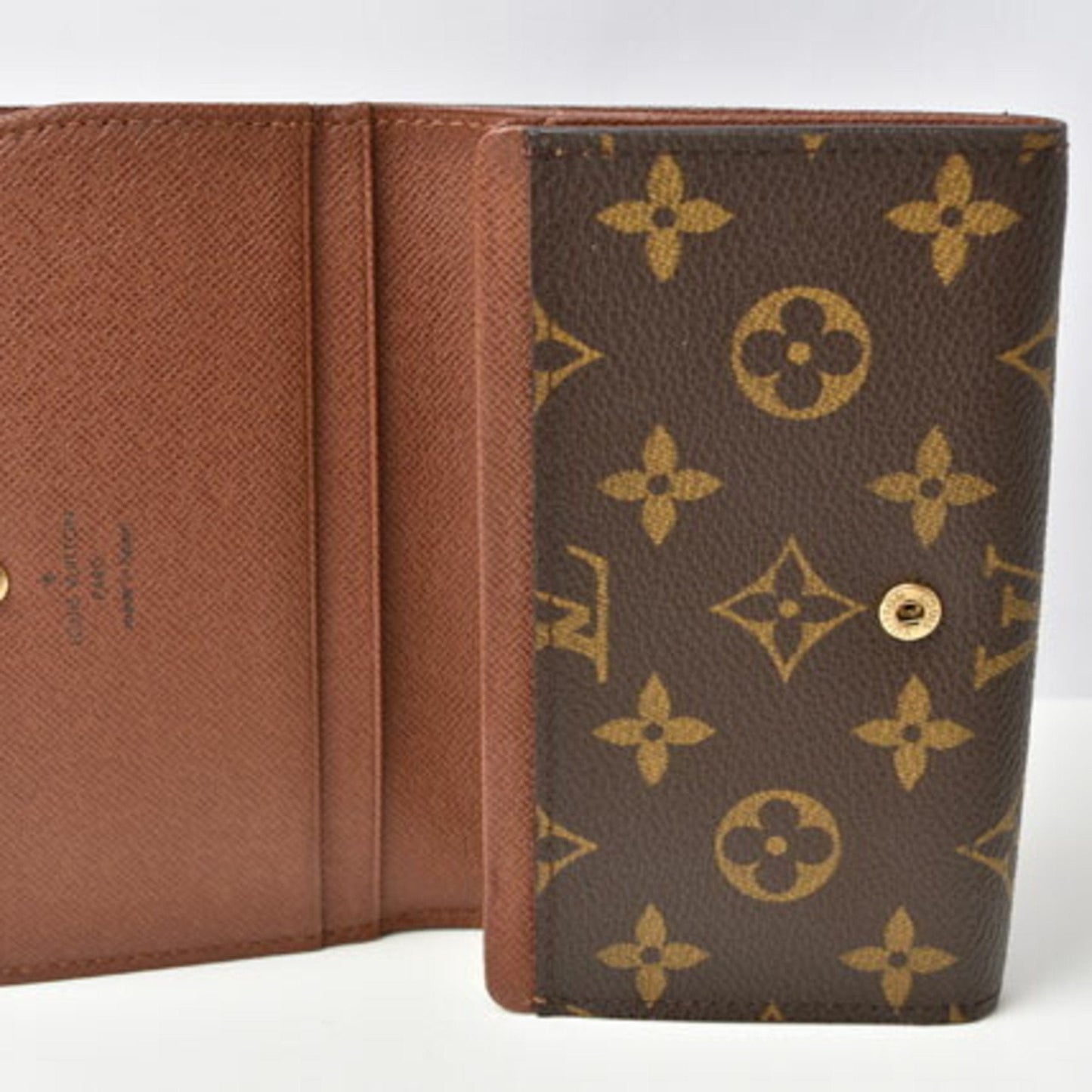 LOUIS VUITTON Wallet  Folding Portefeuille Tresor M61730 Monogram