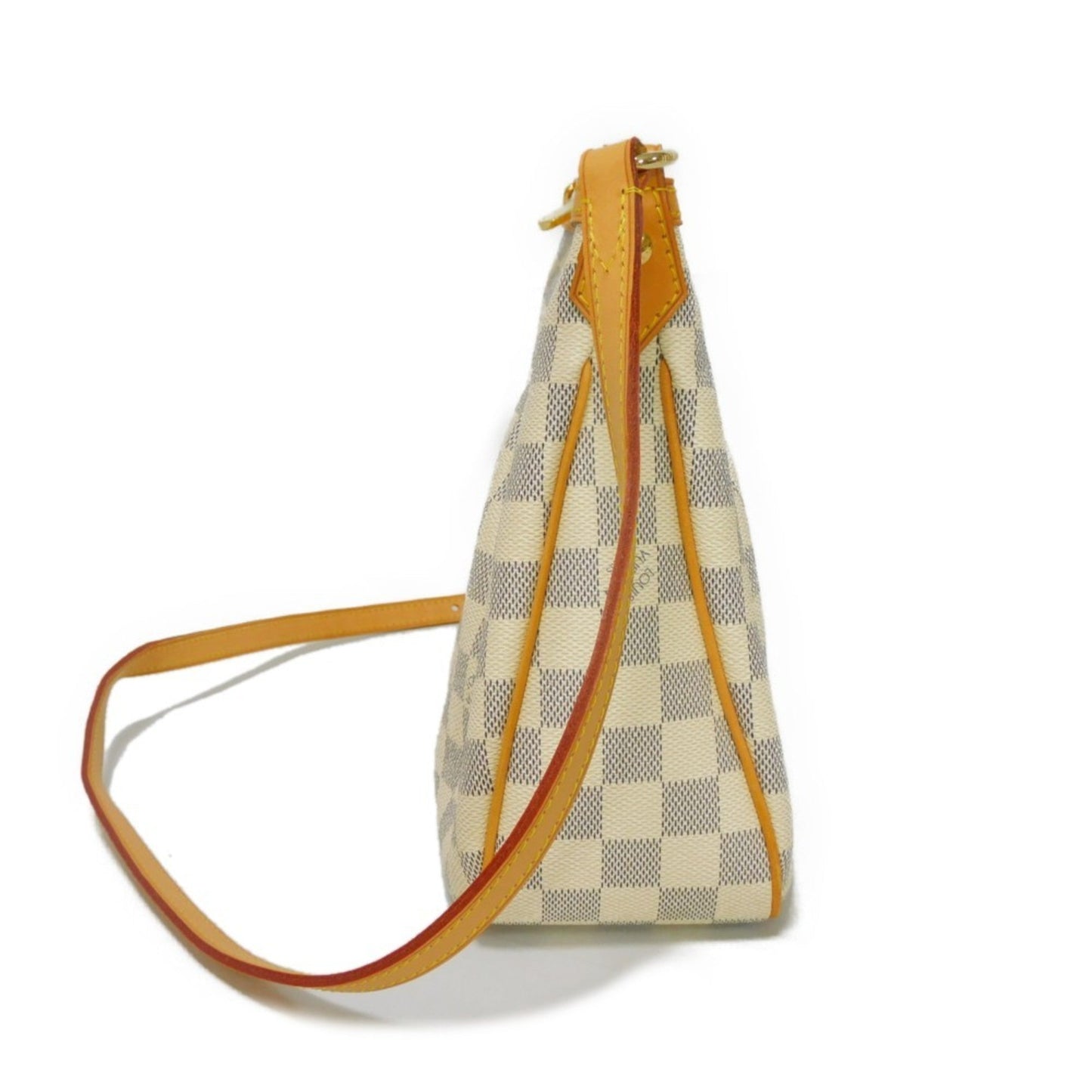 LOUIS VUITTON Shoulder Bag Syrac  PM Logo Crossbody White Natural Damier Azur Ivory N41113 Men's Women's