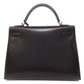 Hermes Black Box Calf Leather Handbag ( )