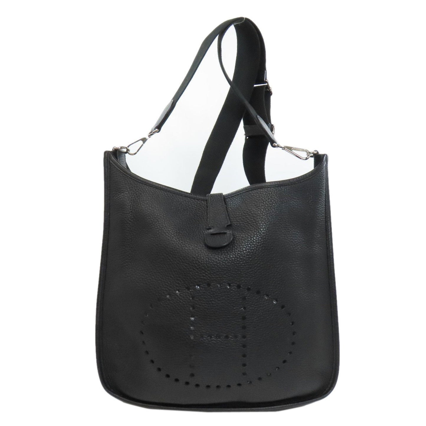 Hermes Black Togo Leather Shoulder Bag ( )