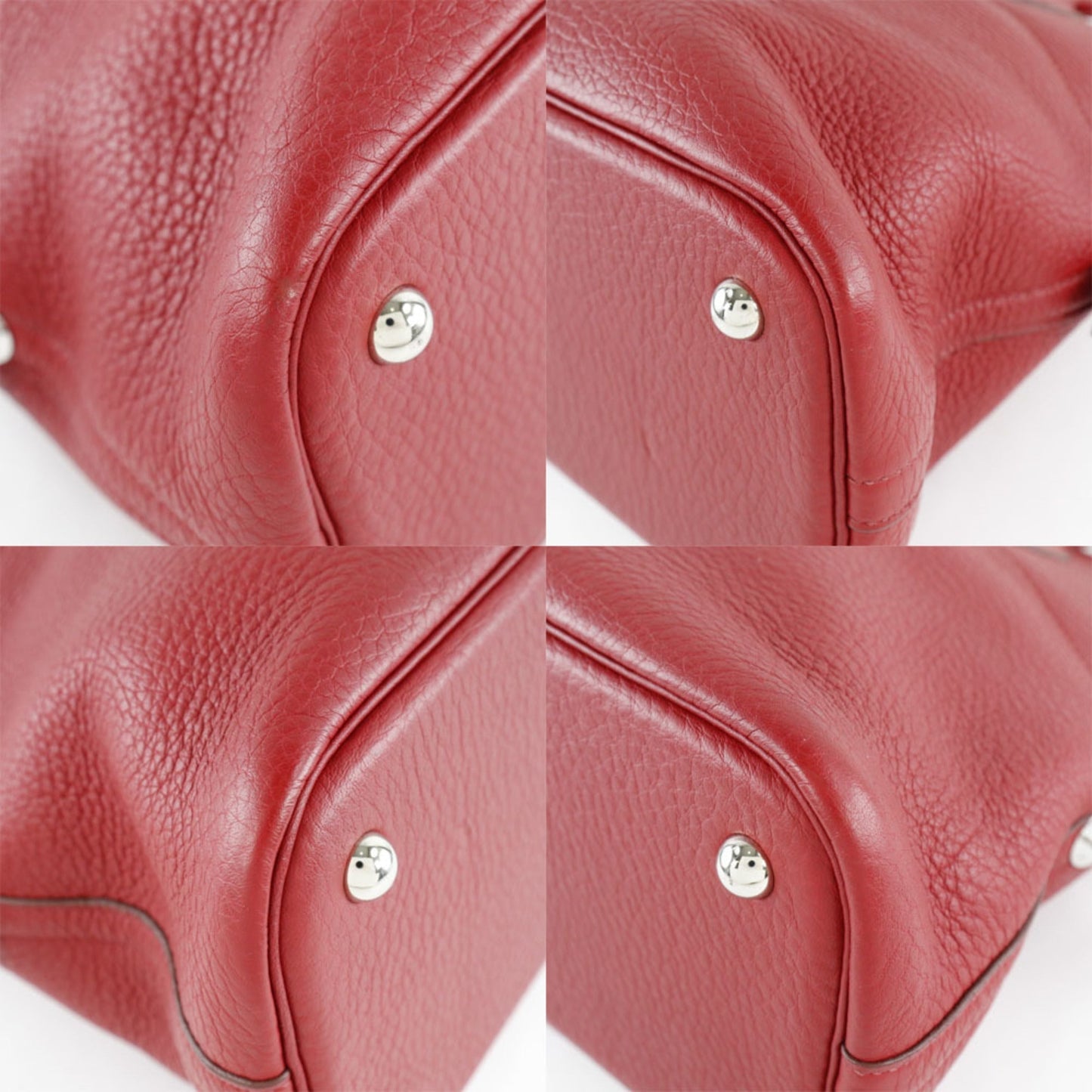 Hermes Bolide Red Color Rouge H Taurillon Clemence Leather Handbag ( )