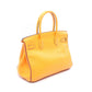 Hermes Anemone Orange Purple Leather Handbag ( )