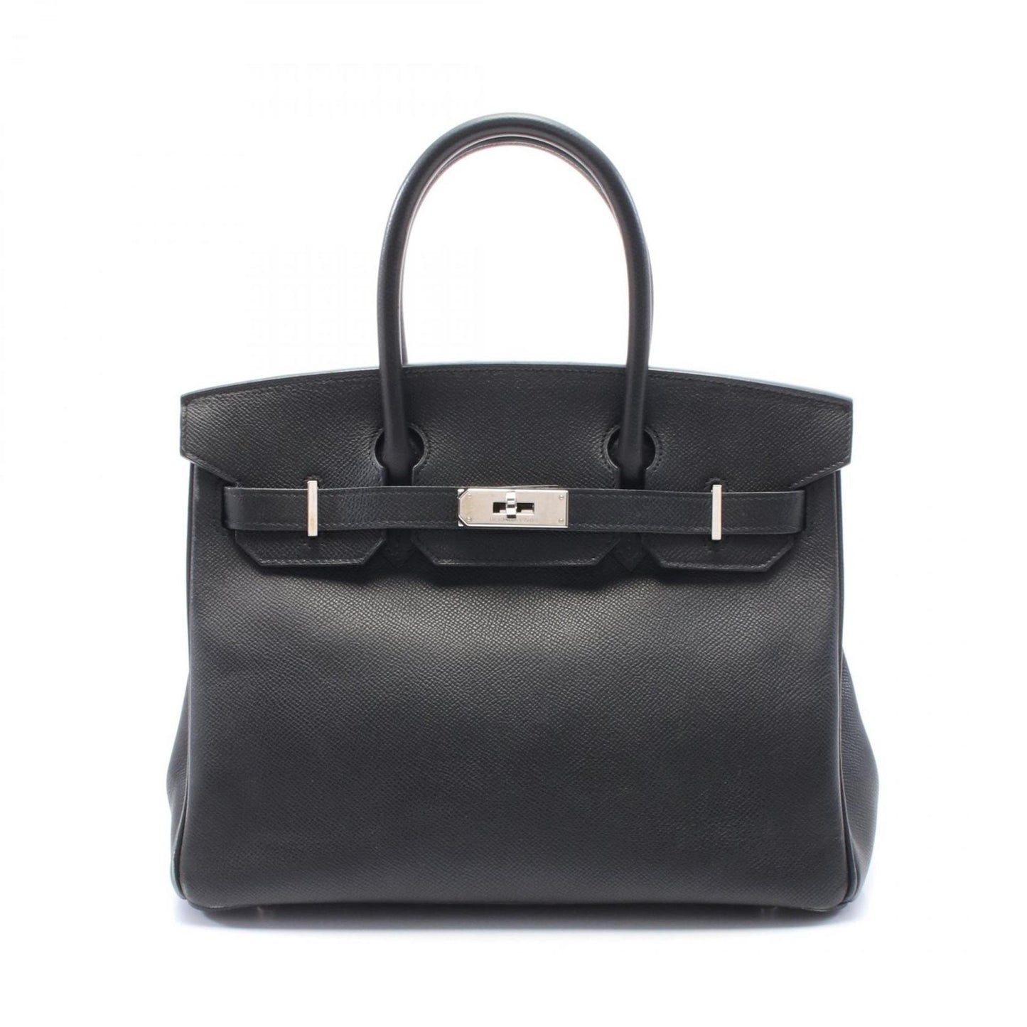 Hermes Birkin Black Epsom Leather Handbag ( )