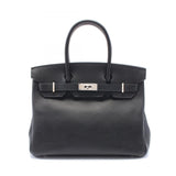 Hermes Birkin Black Epsom Leather Handbag ( )