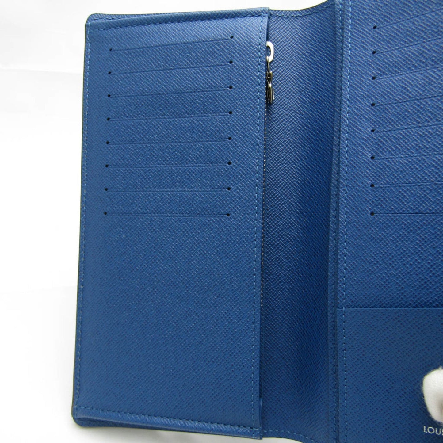 LOUIS VUITTON Epi Brazza Wallet M60616 Men's Epi Leather Long Wallet [bi-fold] Bleu Celeste