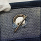 CHANEL   Deauville Shoulder Bag Women's Canvas,Leather Shoulder Bag Navy
