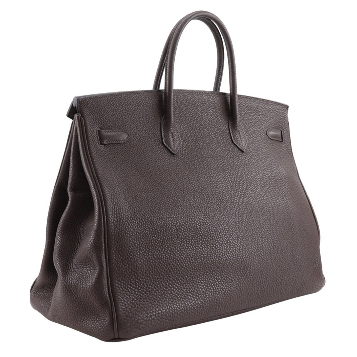 Hermes Brown Togo Leather Handbag ( )