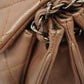 CHANEL   Matelasse 2.55 Chain Shoulder Caviar Leather Shoulder Bag Brown