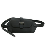 Hermes Black Swift Leather Fanny Pack ( )