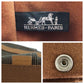 Hermes Brown Canvas Handbag ( )
