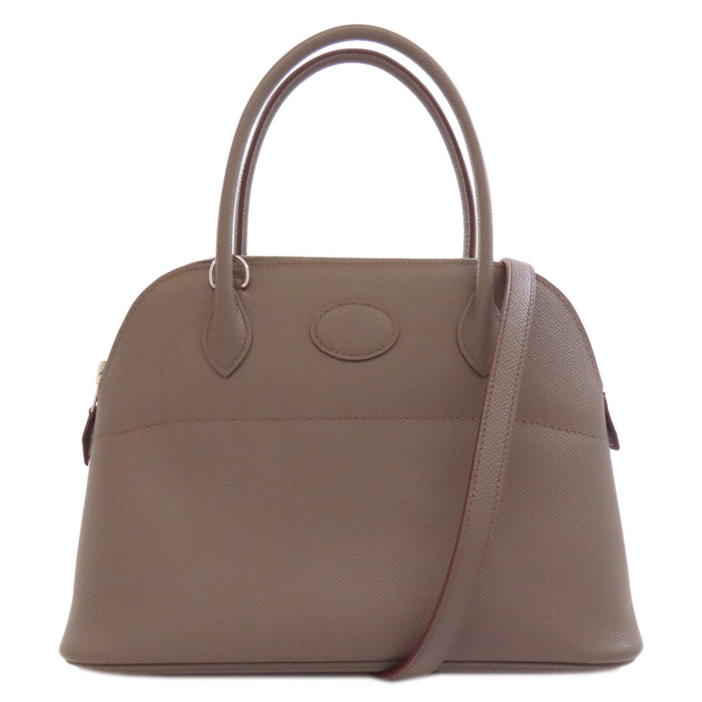 Hermes Brown Epsom Leather Handbag ( )