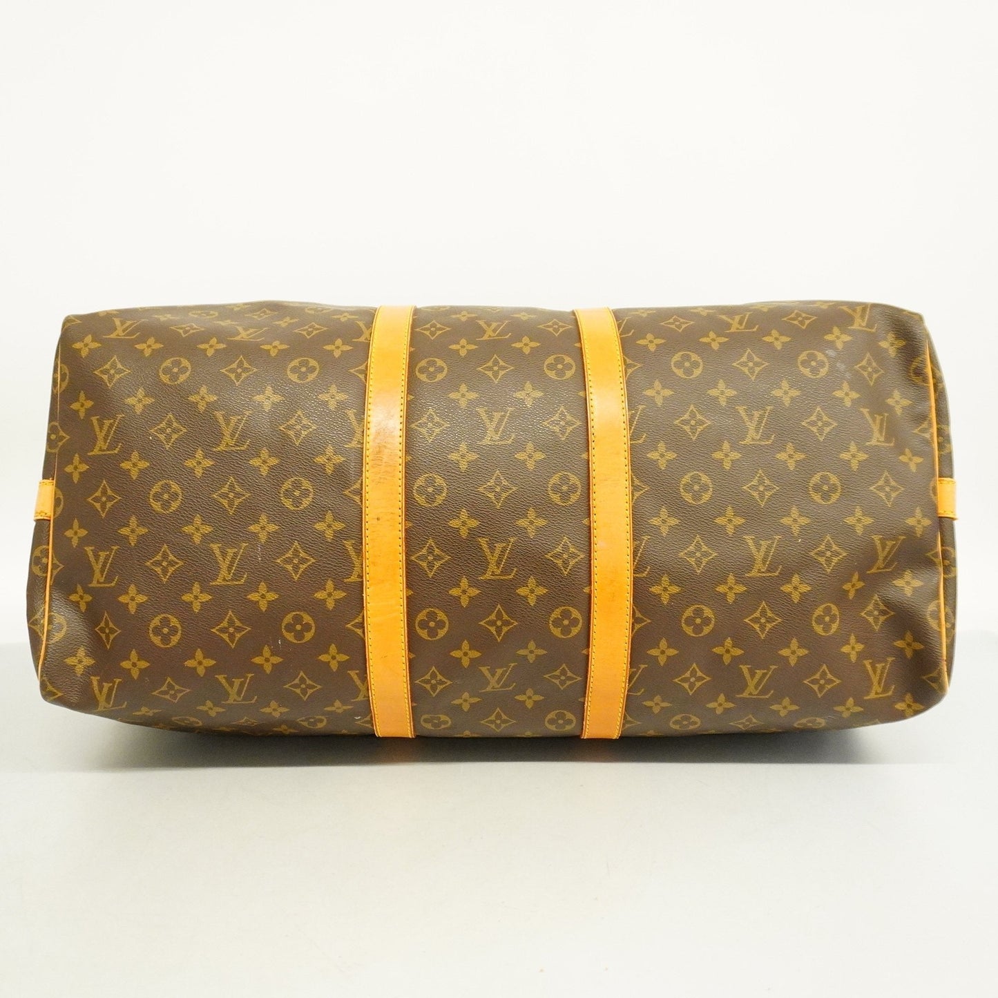 LOUIS VUITTONAuth  Monogram Keepall Bandouliere 55 M41414 Boston Bag