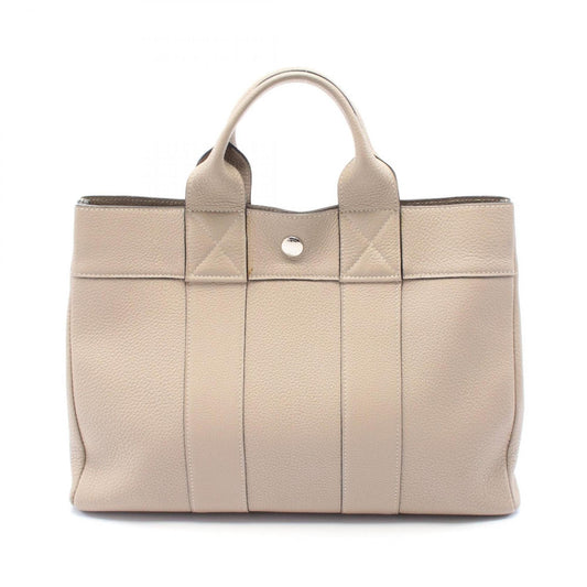 Hermes Beige Gris Tourterelle Togo Leather Tote Bag ( )