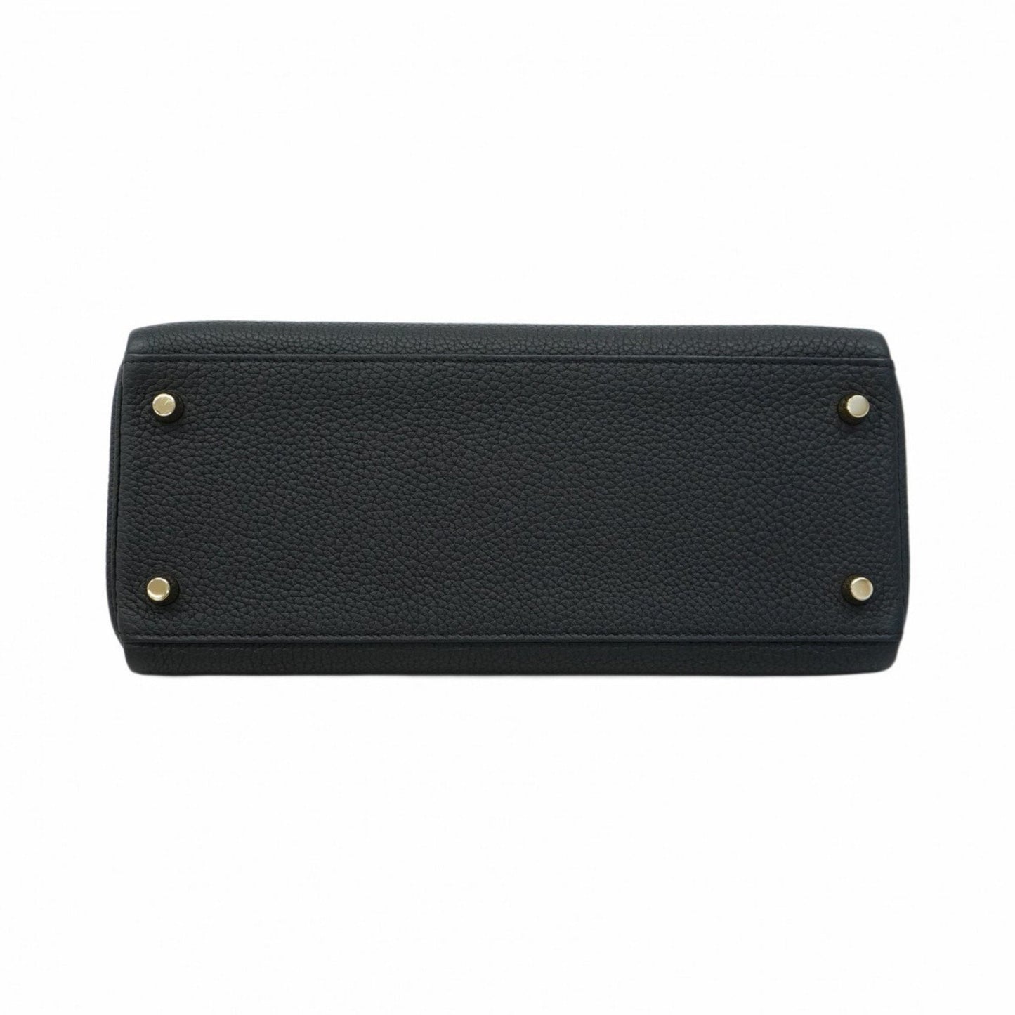 Hermes Black Togo Leather Handbag ( )