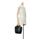 LOUIS VUITTON Epi Demi Lune Handbag M52682 Noir Black Leather Ladies