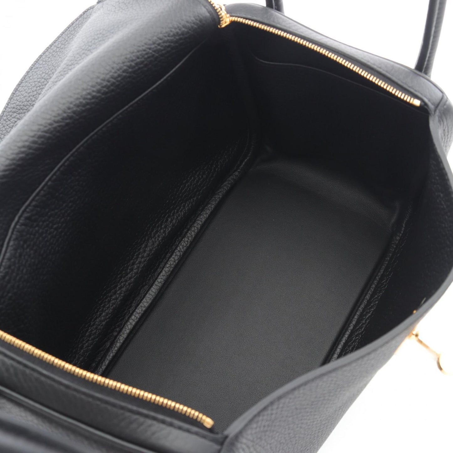 Hermes Black Taurillon Clemence Leather Shoulder Bag ( )
