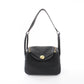 Hermes Black Taurillon Clemence Leather Shoulder Bag ( )