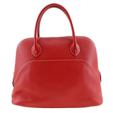 Hermes Bolide Red Color Rouge Casaque Handbag ( )