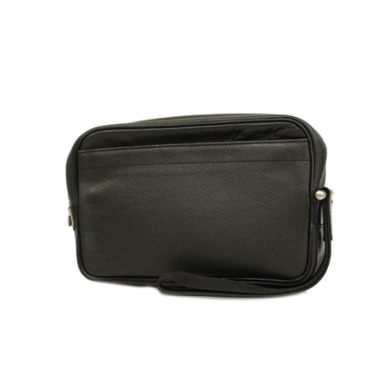 LOUIS VUITTONAuth  Taiga Karuga M30812 Men's Clutch Bag Ardoise