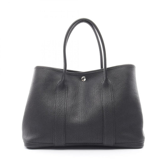 Hermes Black Negonda Leather Leather Tote Bag ( )