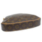 LOUIS VUITTON Monogram Odeon PM Shoulder Bag M56390 Brown Ladies