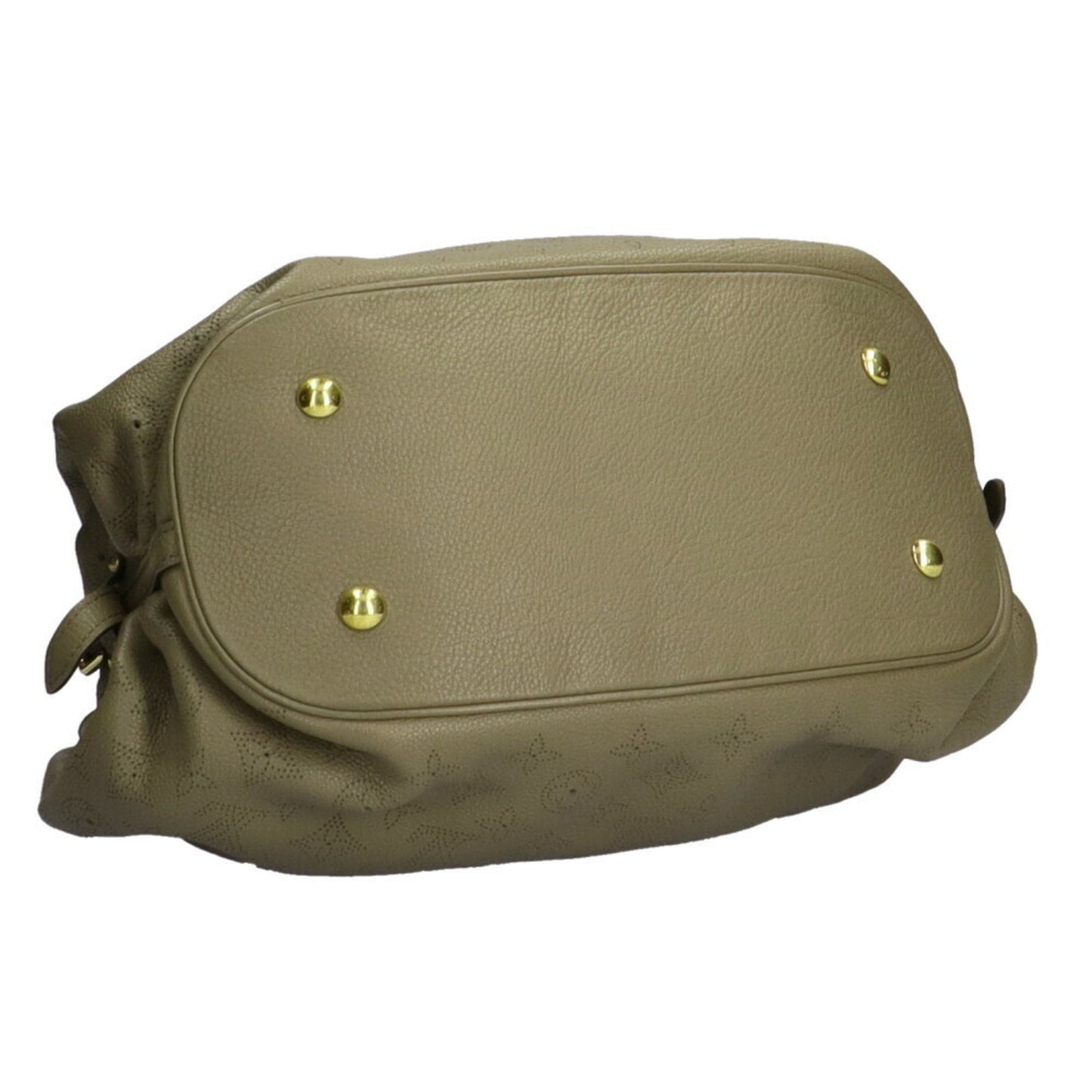 Louis Vuitton XL Mahina Shoulder Bag Monogram Gray Ladies