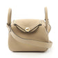 Hermes Beige Taurillon Clemence Leather Shoulder Bag ( )