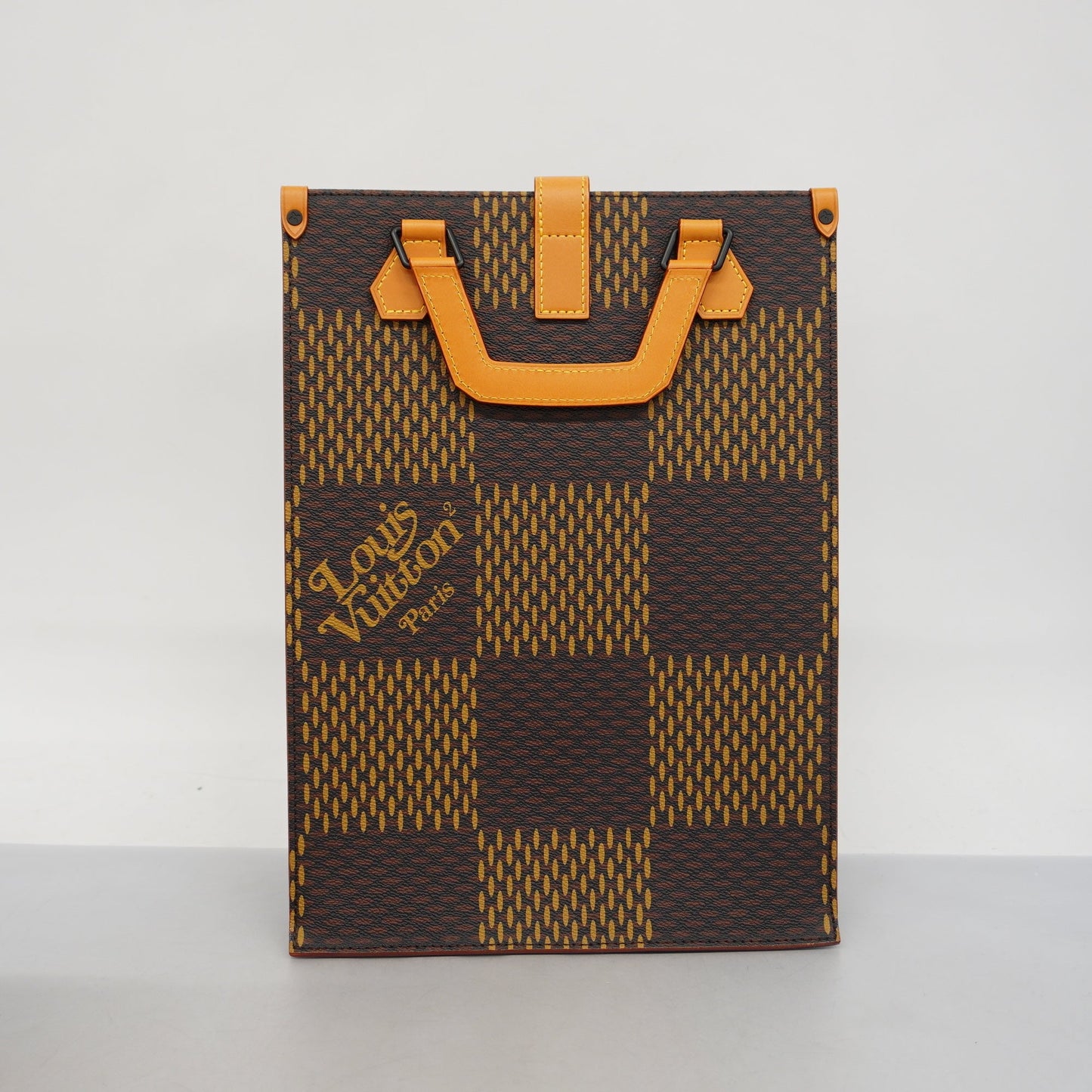 LOUIS VUITTONAuth  Monogram 2way Bag Damier Giant LV X NIGO Handbag