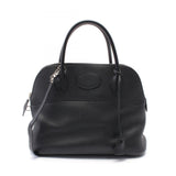 Hermes Bolide Black Leather Handbag ( )