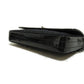 CHANEL 2.55 ChainShoulder bag Black cotton enamel
