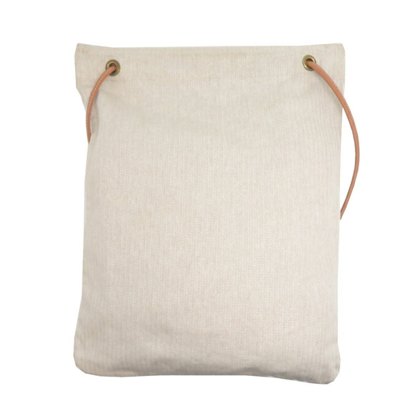 Hermes Beige Cotton Shoulder Bag ( )