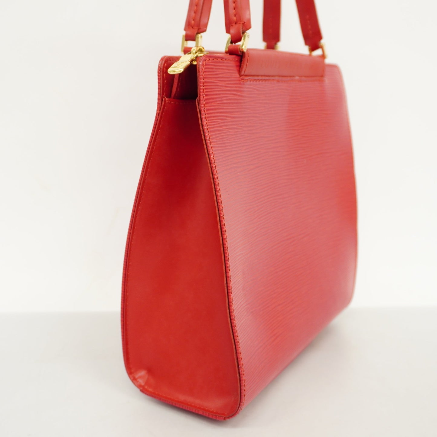 LOUIS VUITTONAuth  Epi Figari PM Women's Handbag Rouge