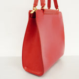 LOUIS VUITTONAuth  Epi Figari PM Women's Handbag Rouge