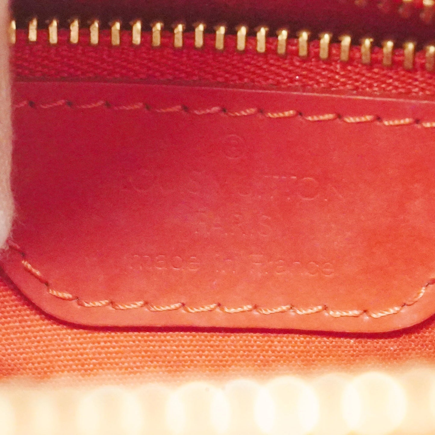 LOUIS VUITTONAuth  Epi Figari PM Women's Handbag Rouge