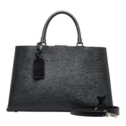 LOUIS VUITTON Epi Kleber MM Handbag Shoulder Bag M51323 Noir Black Leather Ladies