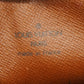 LOUIS VUITTONAuth  Monogram Pochette Marley Bandolier M51828