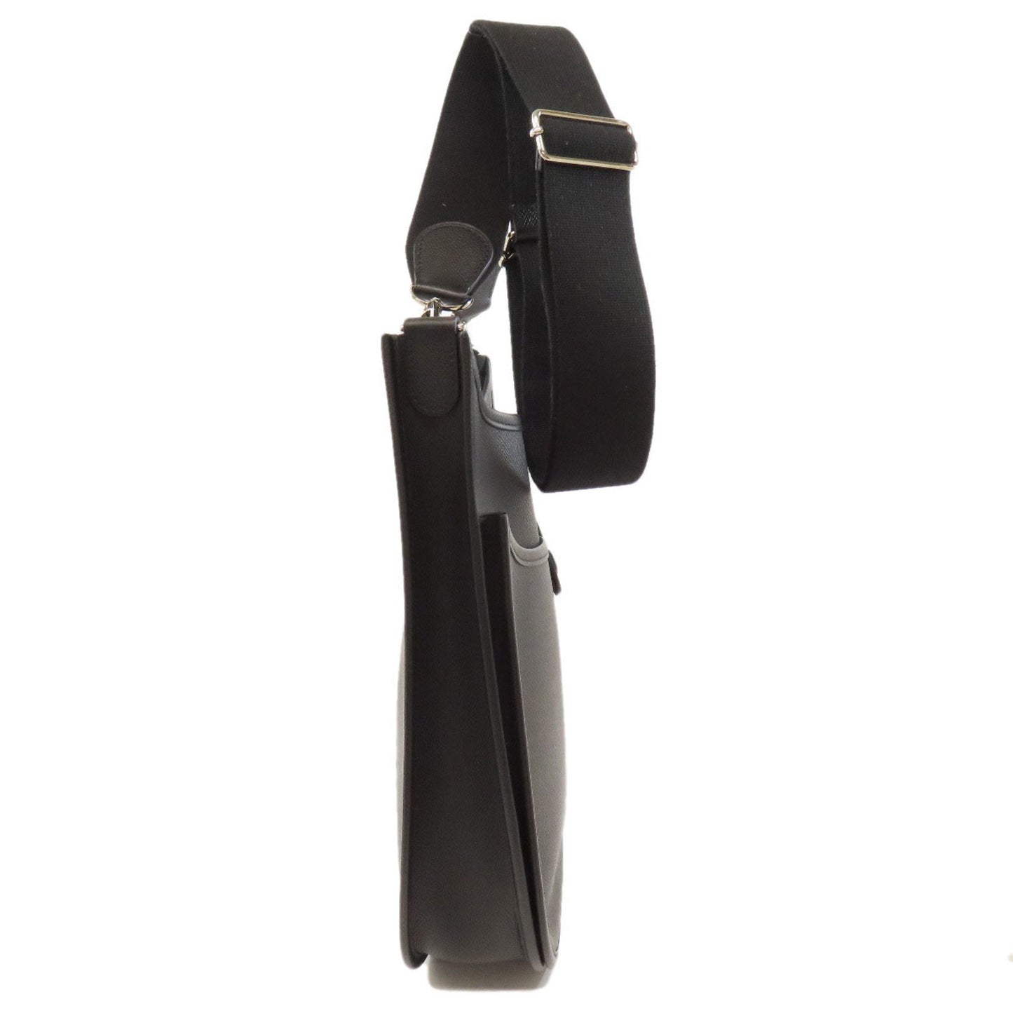 Hermes Black Epsom Leather Shoulder Bag ( )